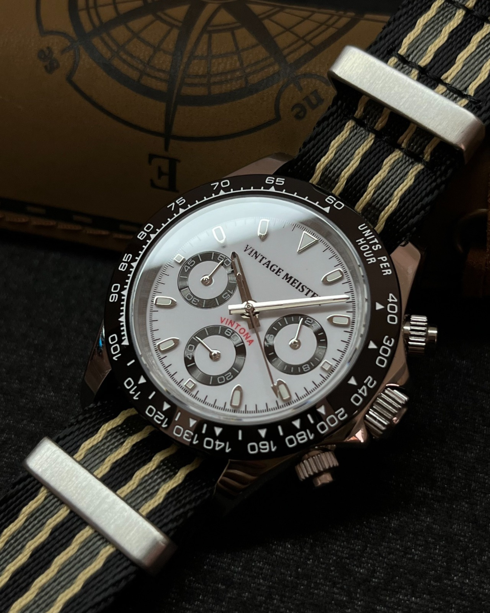 Chronograph Watch - White Dial